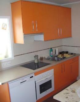 cocinas modernas el tallercito color naranja